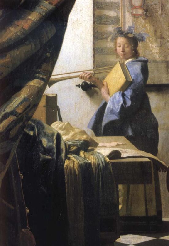 VERMEER VAN DELFT, Jan The Artist in his studio